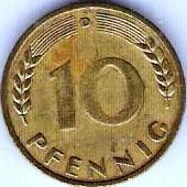 125 - 10 PFENNIG -  DEUTSCHER LANDER 1949